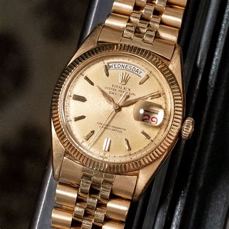 the first rolex day date|Rolex Day-Date 6511.